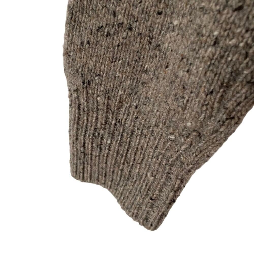 Vince Cashmere Fleck Turtleneck Sweater Taupe Ash size Small - Picture 8 of 11
